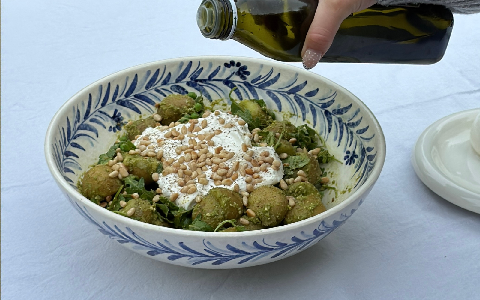 Kartoffelsalat m. burrata